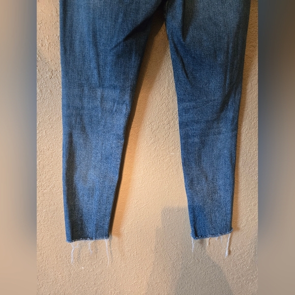 Rag & Bone Blue Ankle Cropped Jeans - Picture 9 of 11